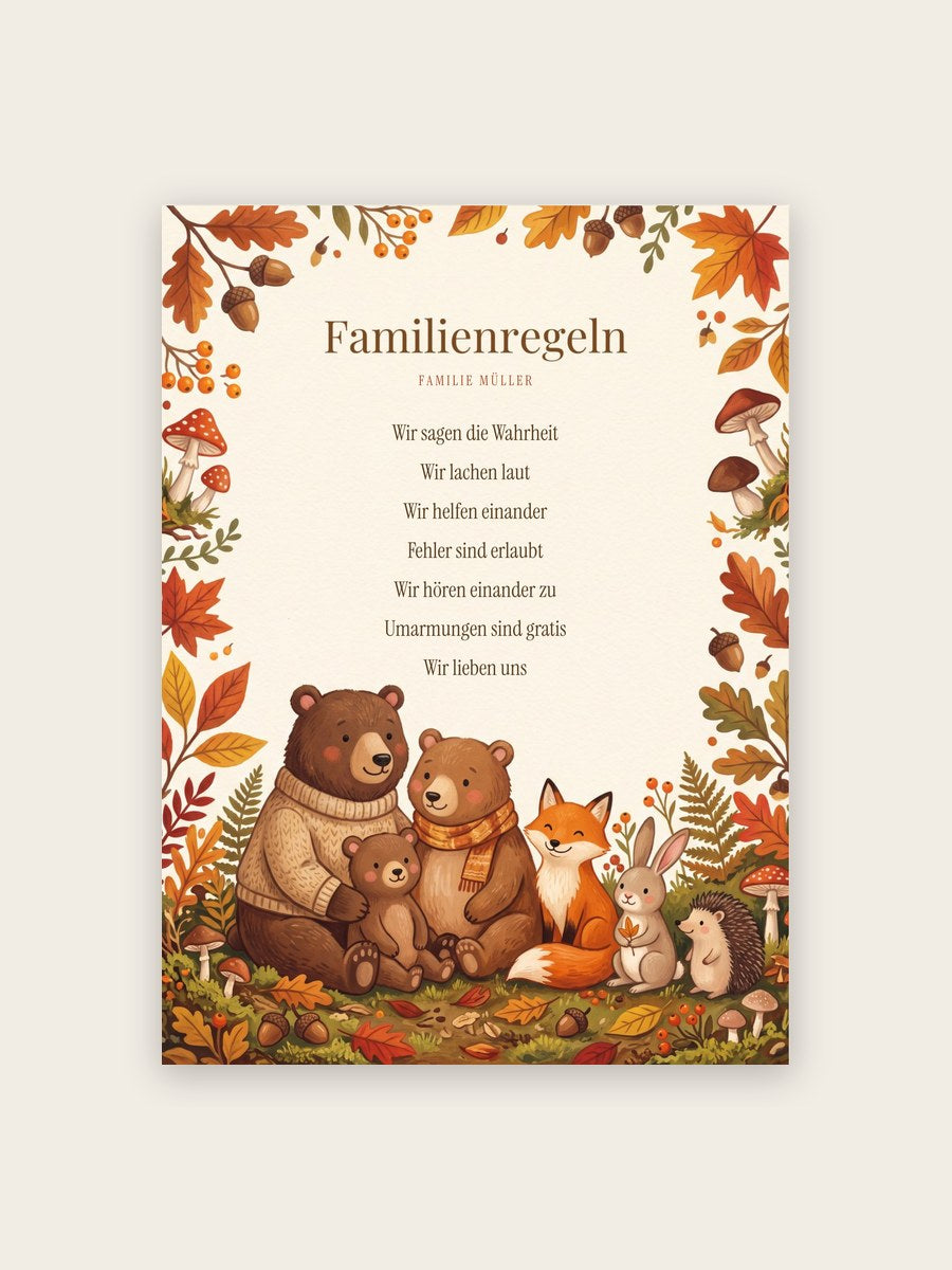 House rules Waldtiere