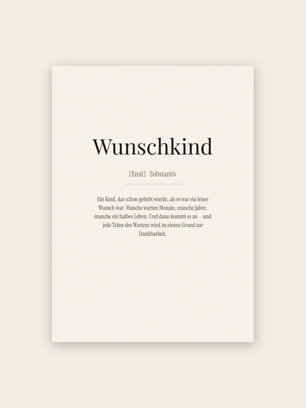 Wunschkind