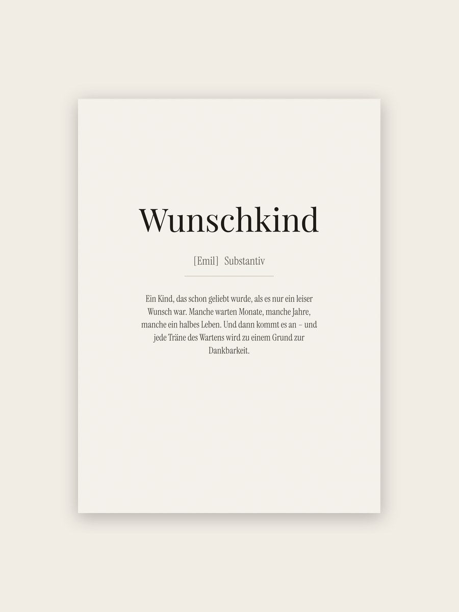 Wunschkind