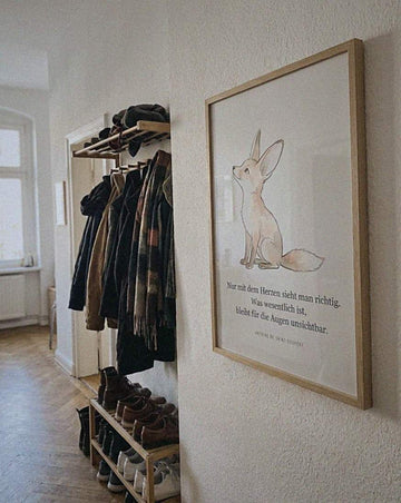 Beispielfoto: Poster Kinderzimmer Fuchs