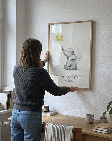 Beispielfoto: Sternenkind – Engel-Elefant