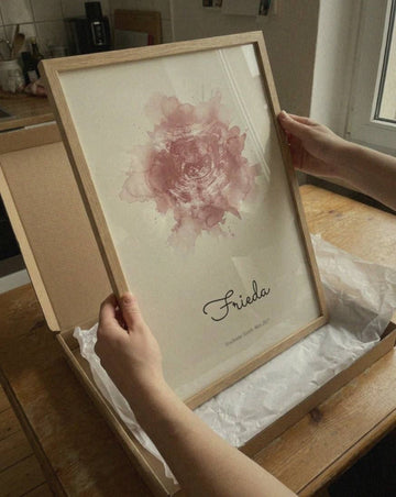 Beispielfoto: Ultraschallbild – Farb Splash