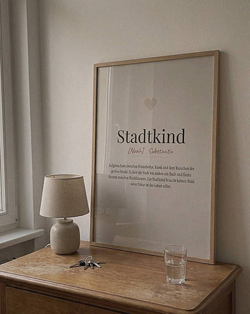 Example photo: „Stadtkind“ (Definition - city child)