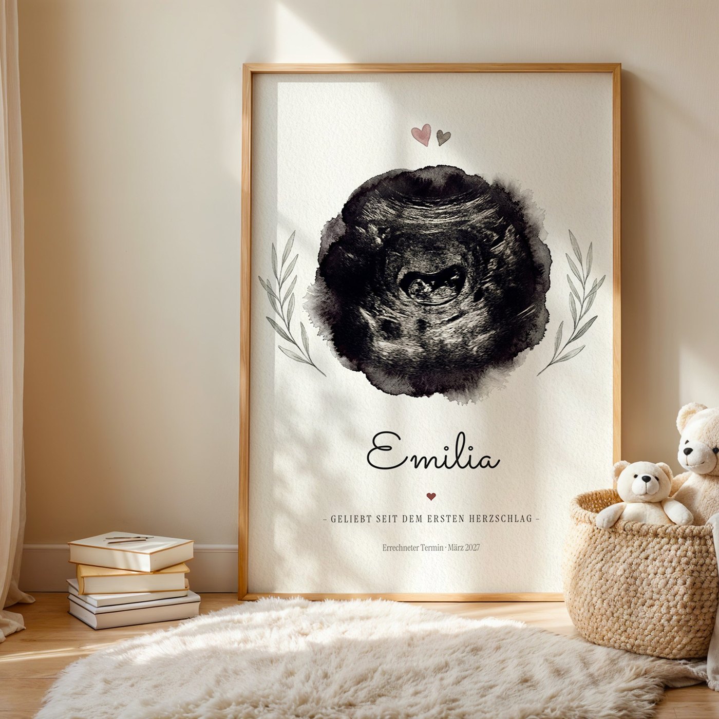 Poster von Walleria im Kinderzimmer, Ansicht 3