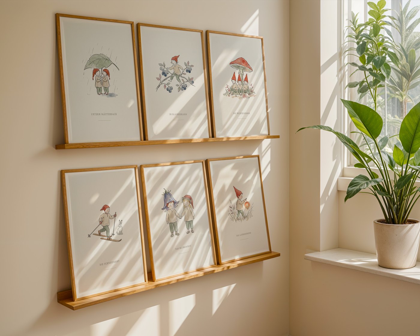 Elsa Beskow – Wichtel 6er-Set Ansicht 2