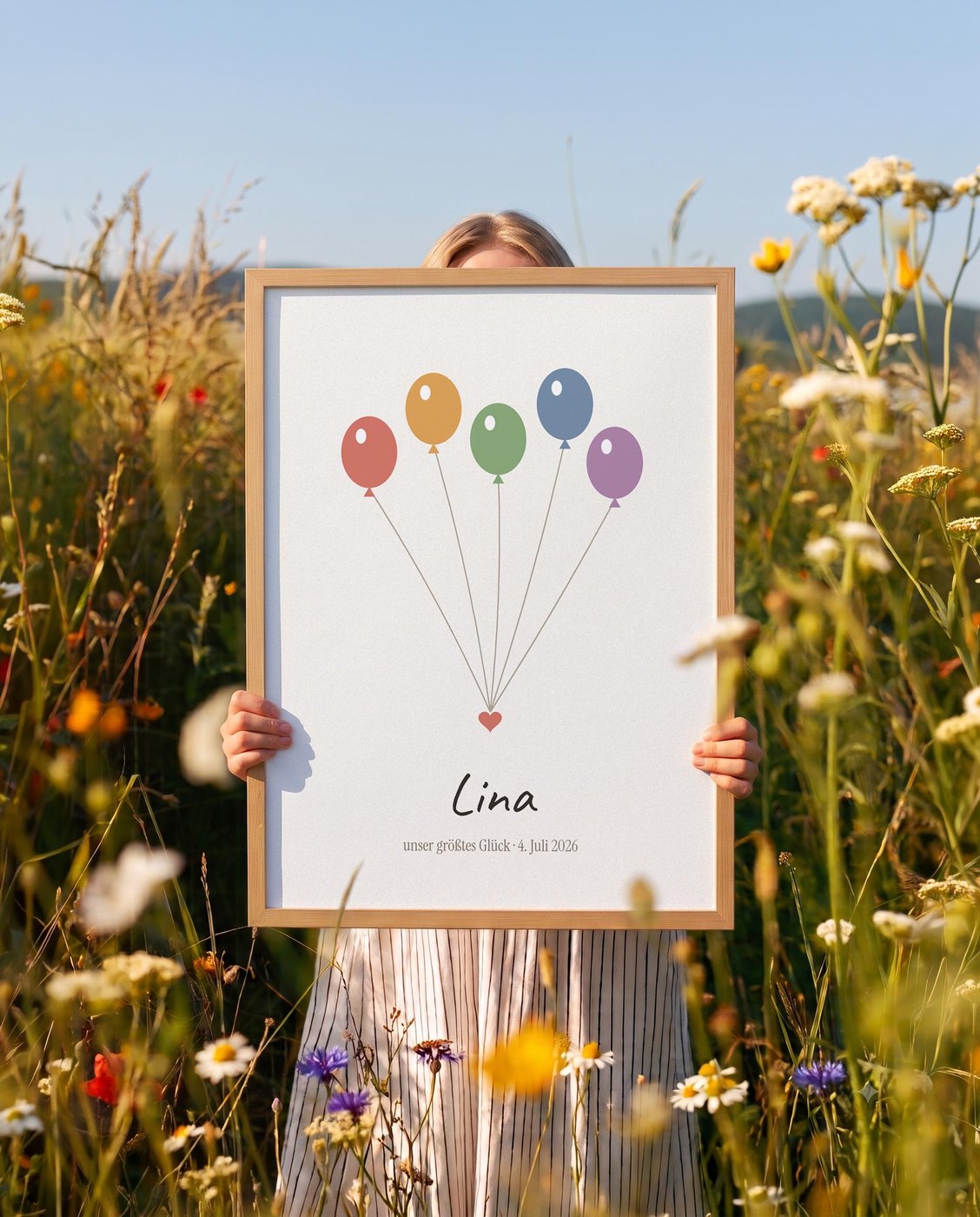 Regenbogenbaby – Ballons Ansicht 2