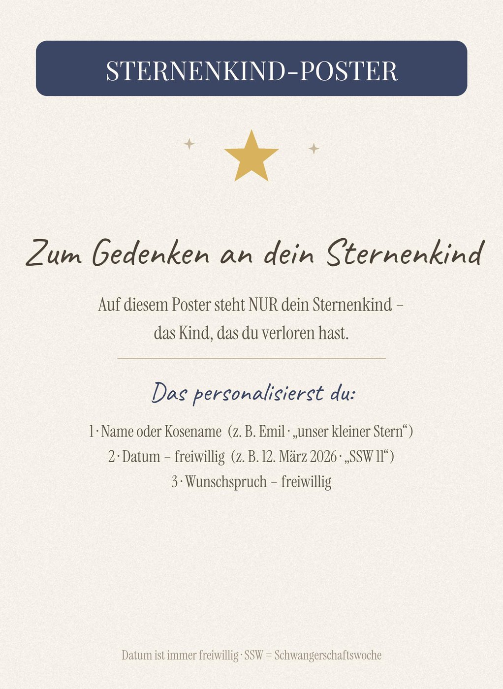 Sternenkind – Goldener Mond Ansicht 3
