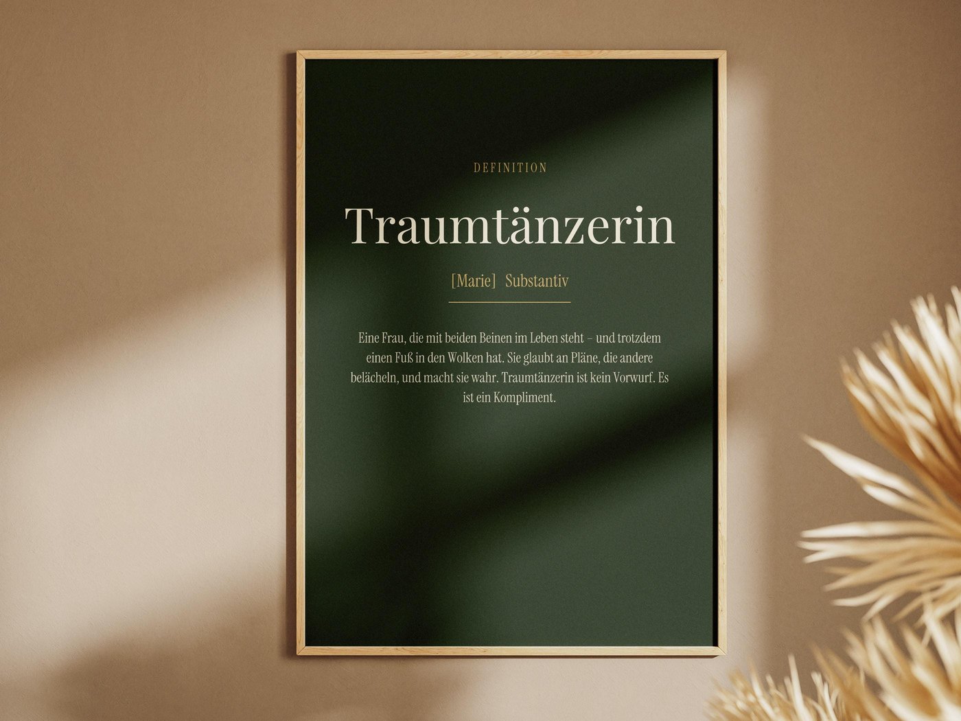 Traumtänzerin (Definition) Ansicht 2