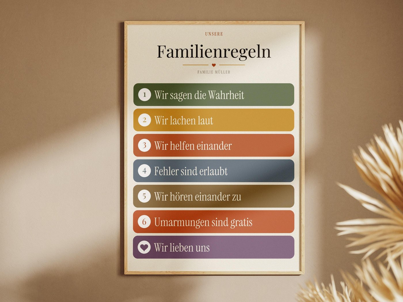 Hausregeln Bänder Klassik Ansicht 2