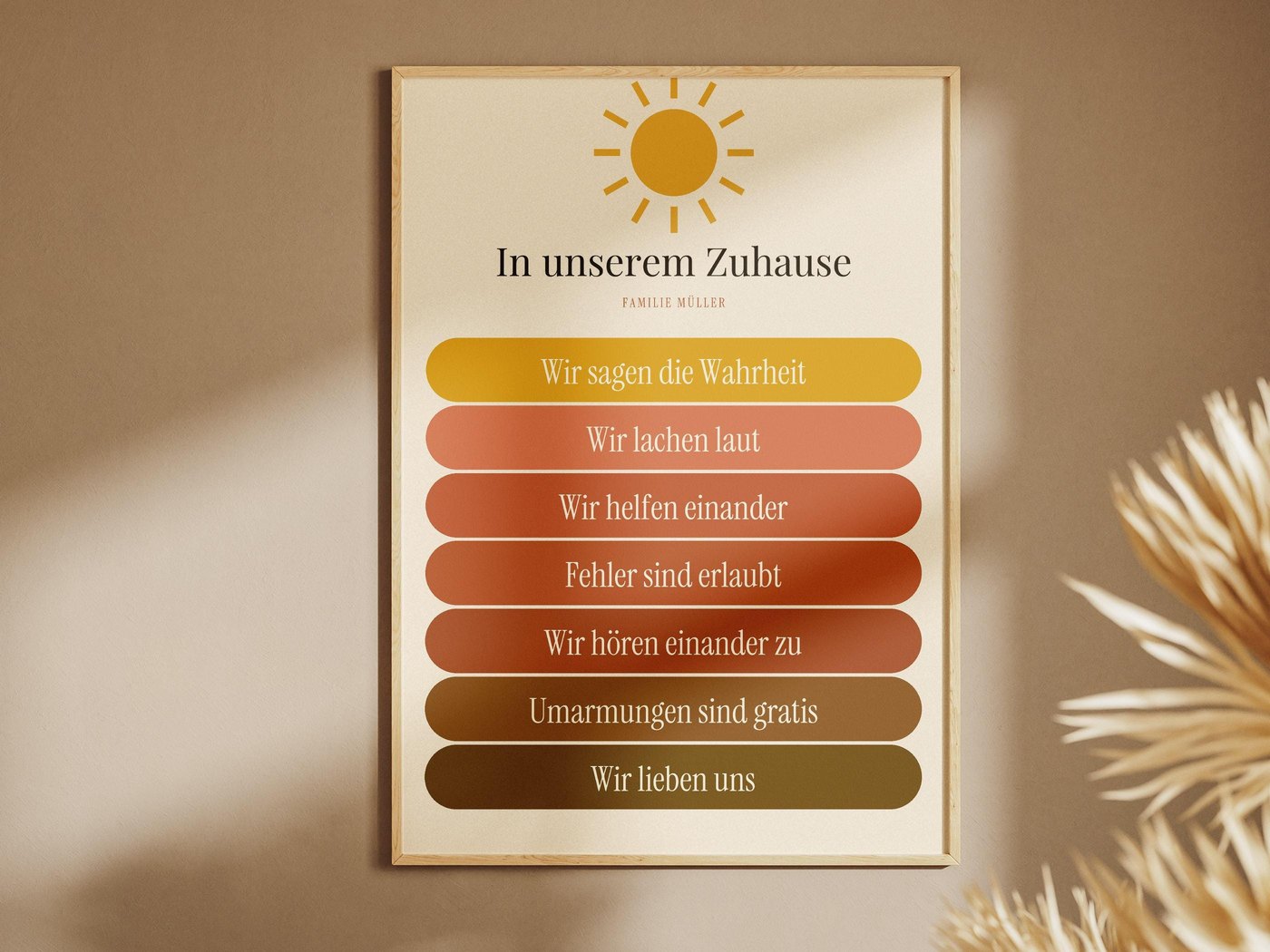 Hausregeln Sonnenschein Ansicht 2