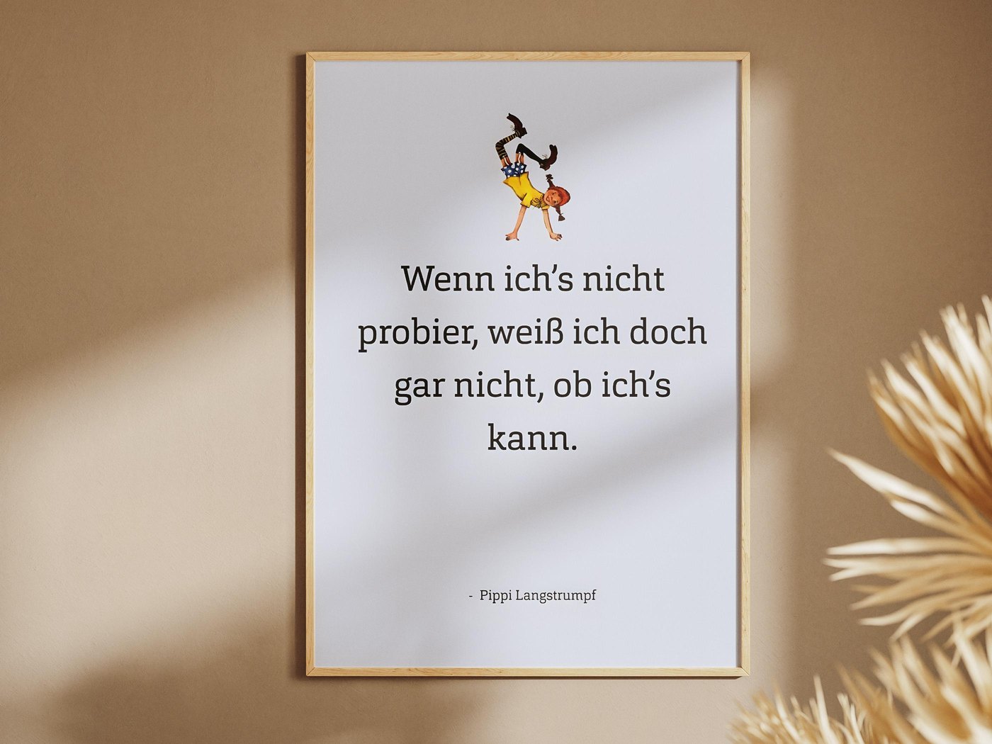Pippi Langstrumpf (Zitat) Ansicht 3