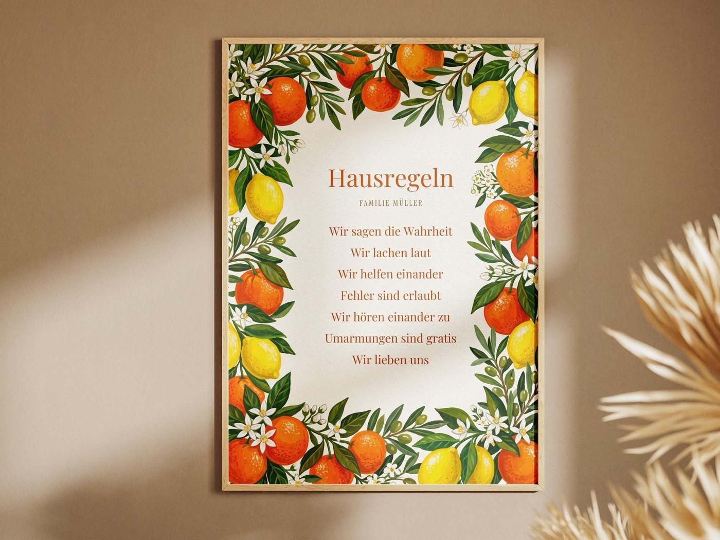 Hausregeln Zitrus Ansicht 2