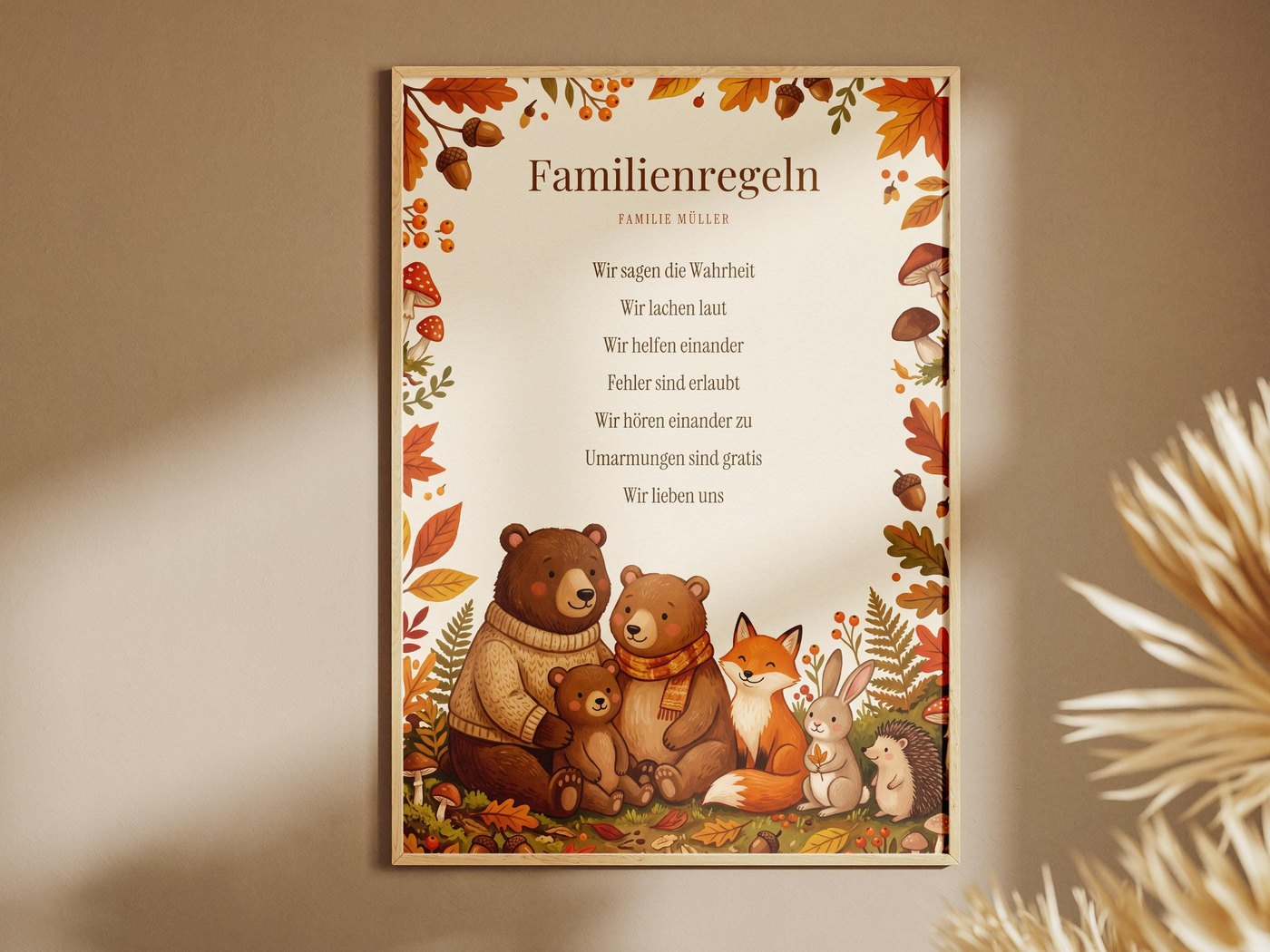Hausregeln Waldtiere Ansicht 2