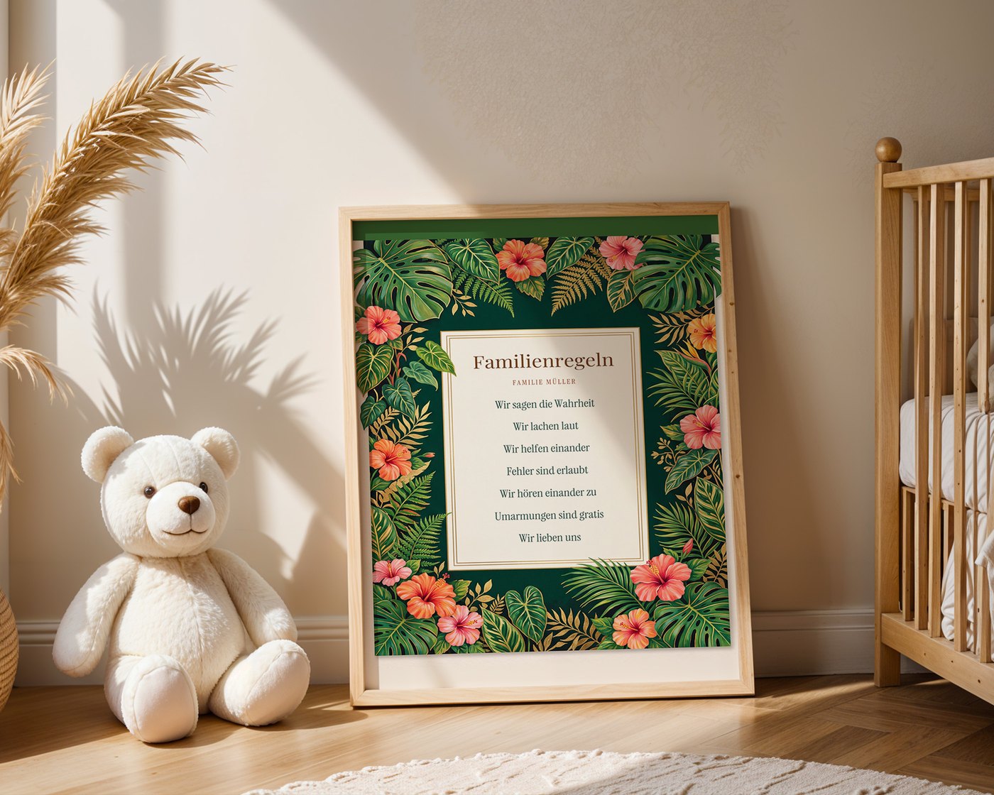 Hausregeln mit Familienname Ansicht 4