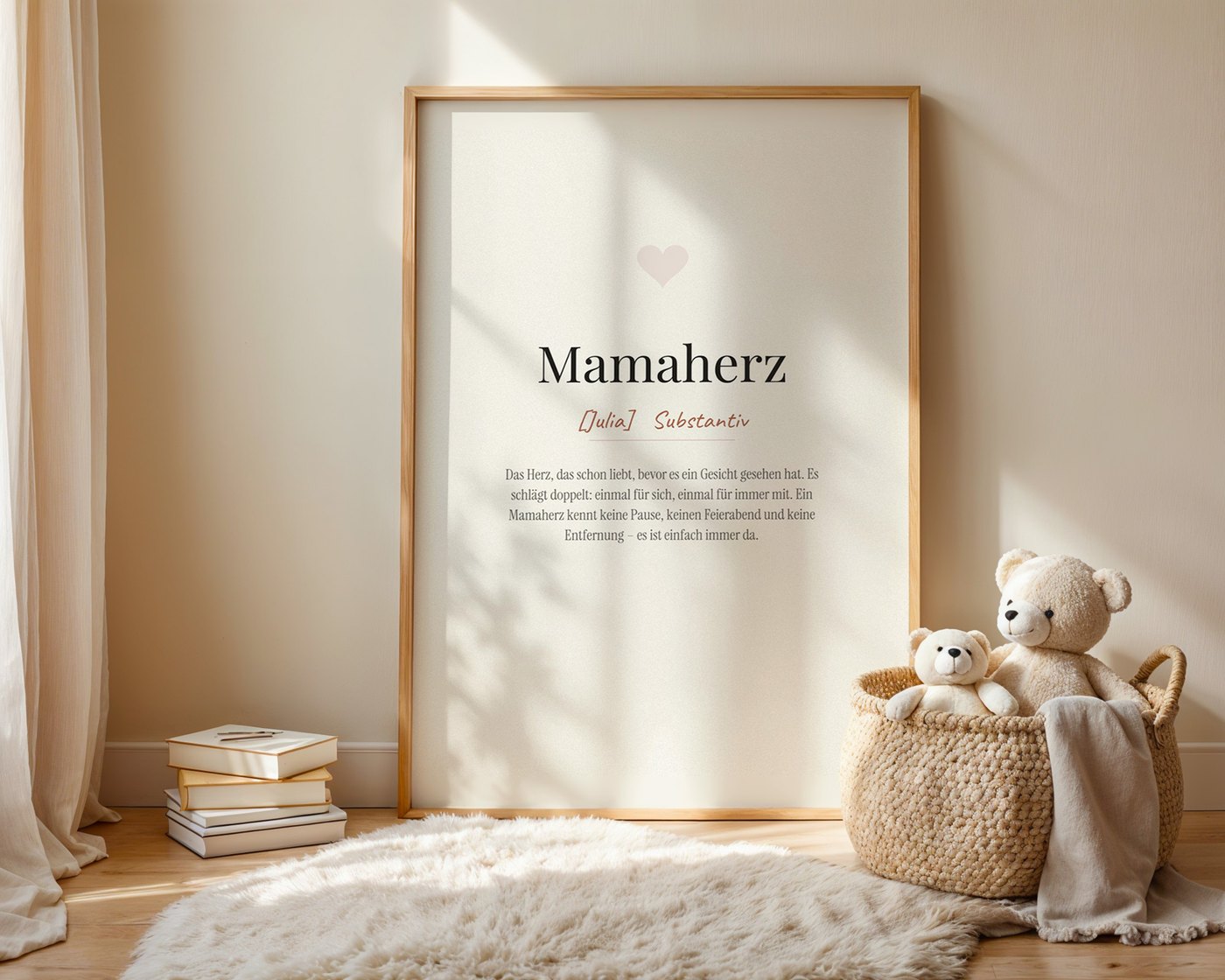 Poster von Walleria im Kinderzimmer, Ansicht 7