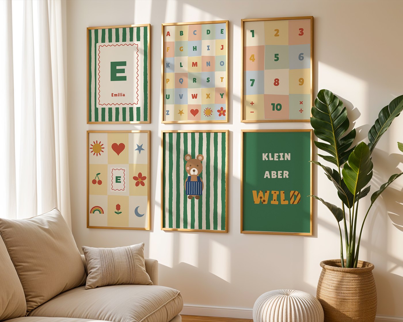 Walleria posters in the kids' room, view 6