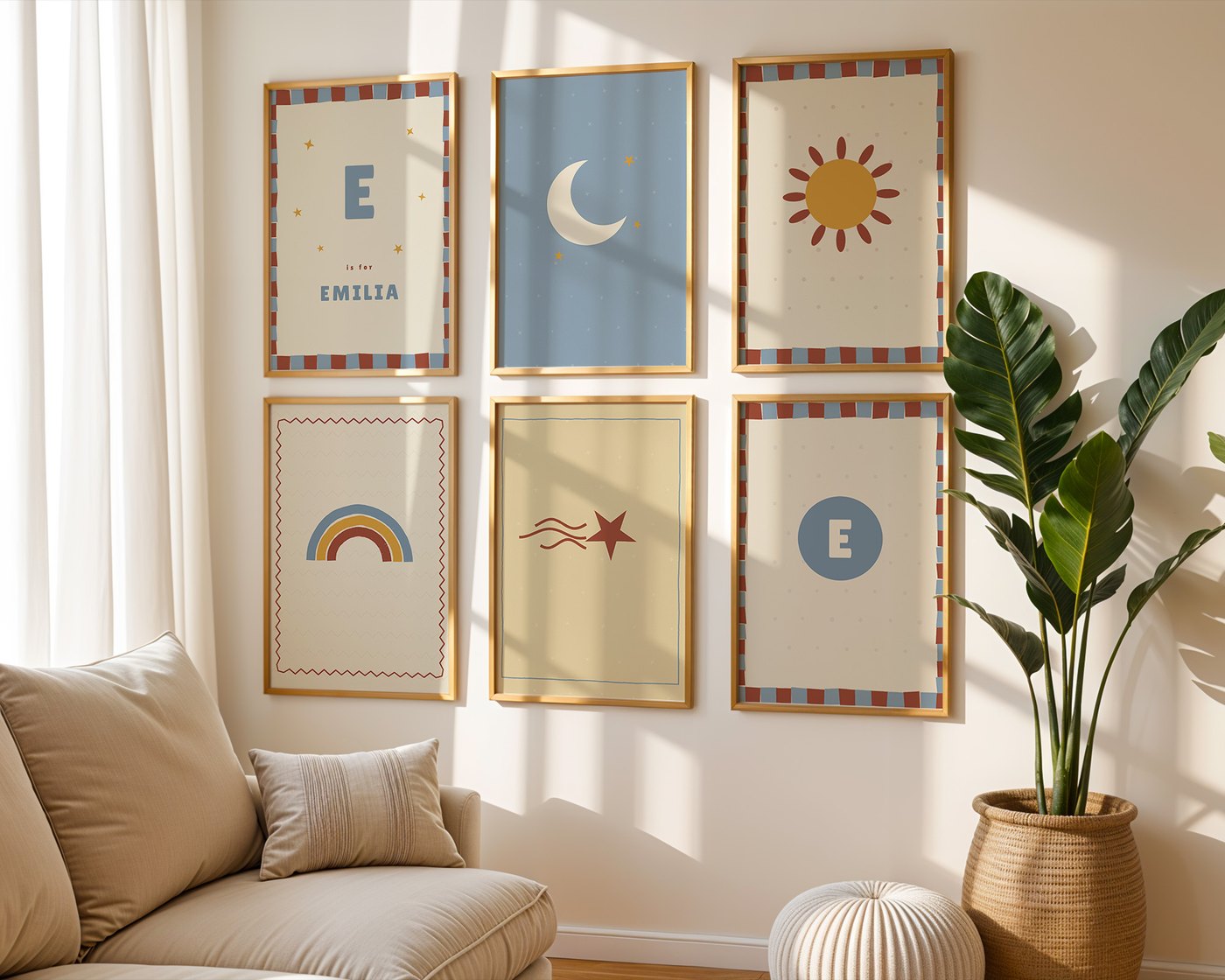 Poster von Walleria im Kinderzimmer, Ansicht 11