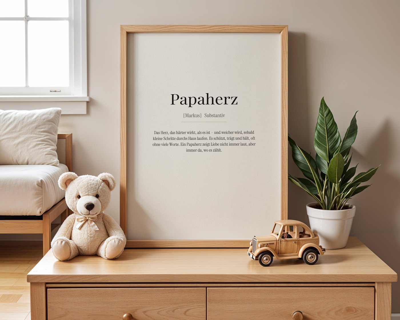 Poster von Walleria im Kinderzimmer, Ansicht 12