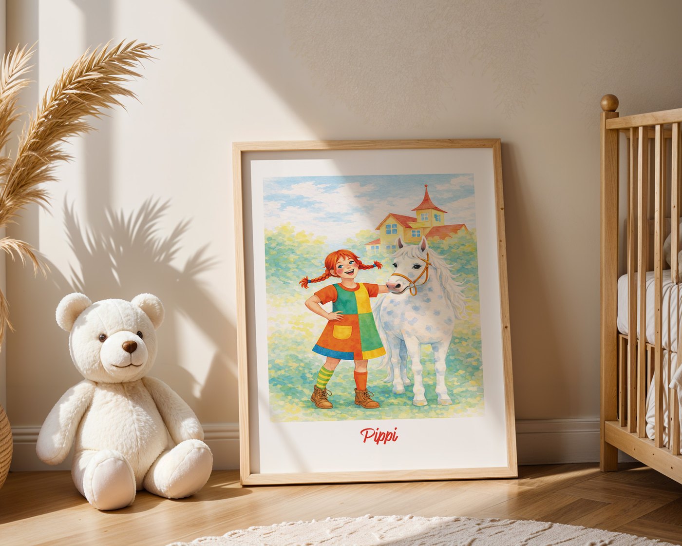 Pippi mit ihrem Pferd Ansicht 4