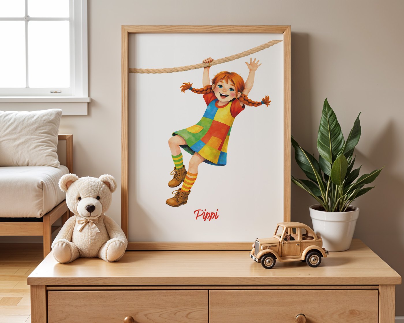 Pippi am Seil Ansicht 3