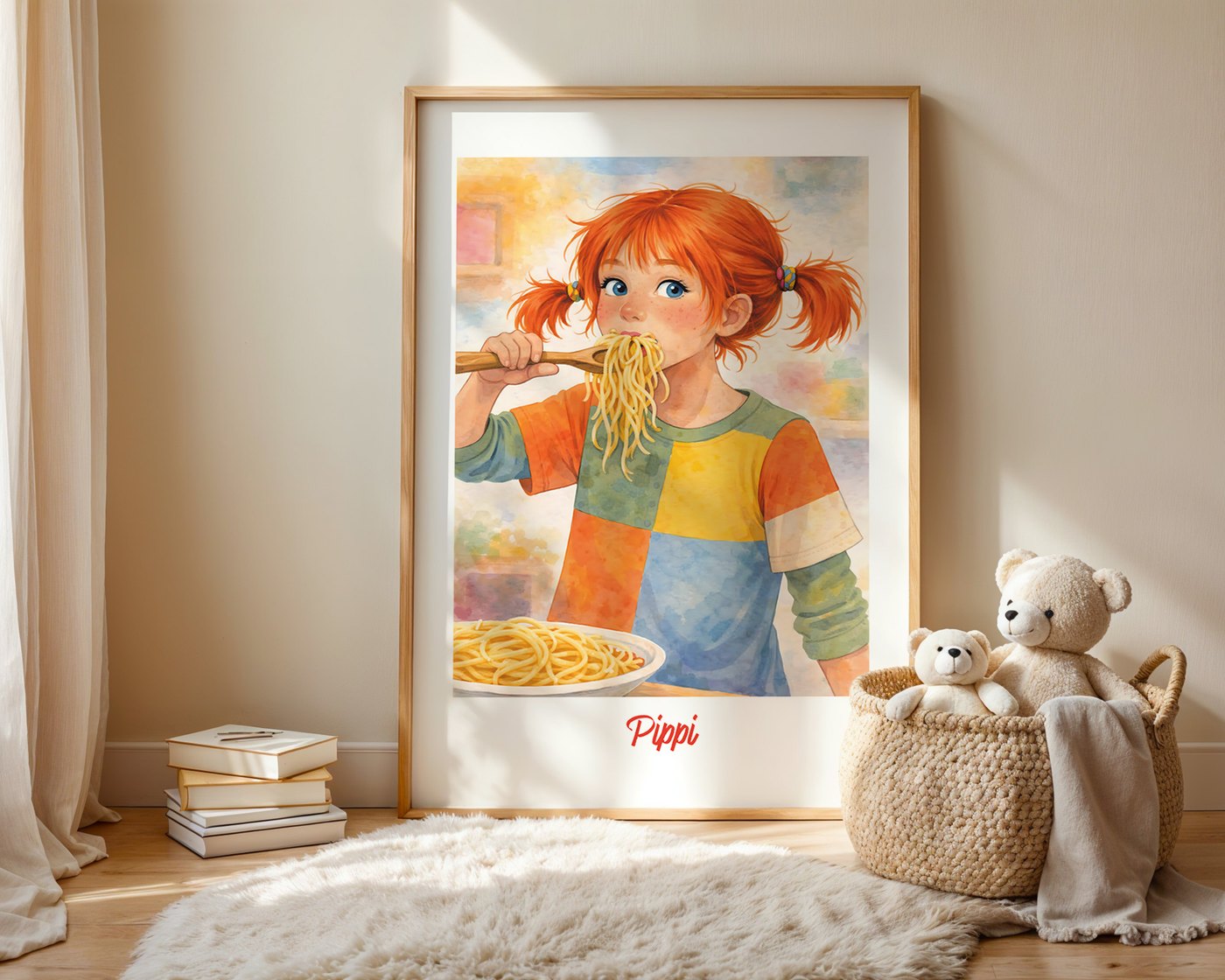 Poster von Walleria im Kinderzimmer, Ansicht 5