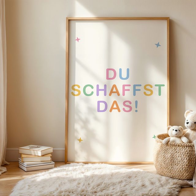 Du schaffst das im Kinderzimmer