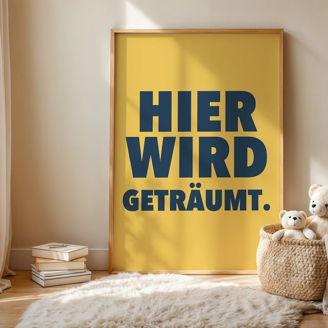 Hier wird geträumt im Kinderzimmer
