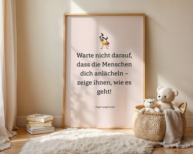 Pippi – Warte nicht darauf im Kinderzimmer