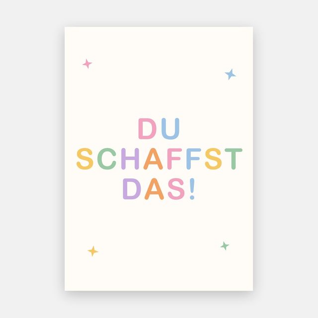 Du schaffst das – Motiv