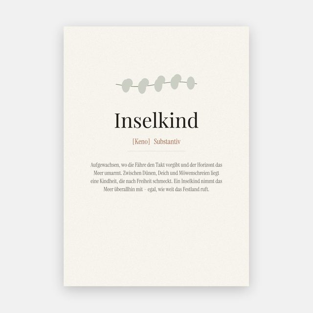 Inselkind (Definition) – Motiv