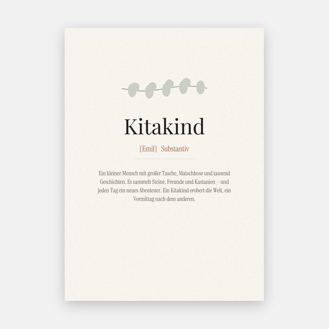 Kitakind (Definition) – Motiv