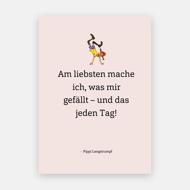 Pippi Langstrumpf (inspiriert) – Motiv