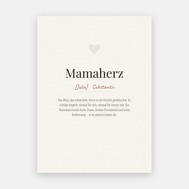 Mamaherz – Motiv