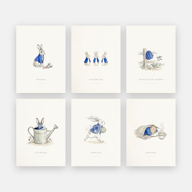 Peter Hase 6er-Set – Motiv