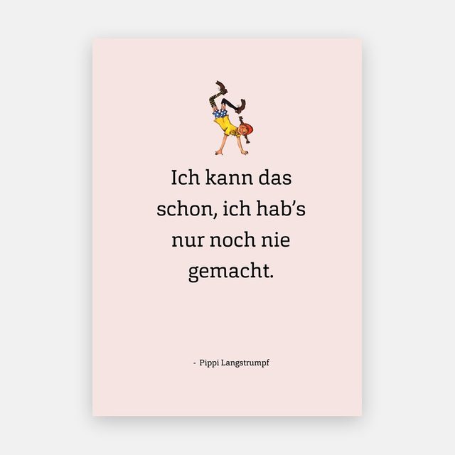 Pippi – Ich kann das schon – Motiv